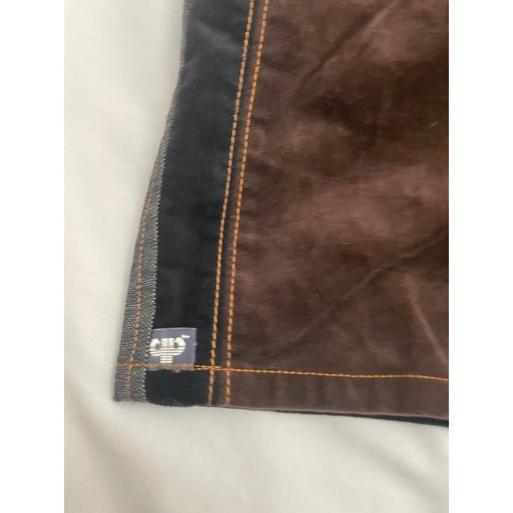 Vintage Pelle Pelle Patchwork Baggy Wide Leg Pants 42 Denim Marc Buchanan Y2K